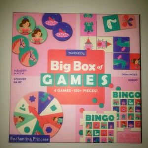 Big Box of Games 4 games 100+ pieces